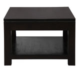 Amsterdam 2 Drawer Coffee Table - Chocolate - Top-Down View