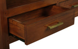 Paris 4 Drawer Coffee Table (Mahogany) - Top-Down View
