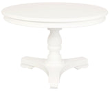 Tasmania Round Dining Table 120 cm (White)