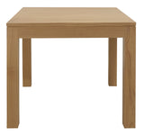Amsterdam Solid Mindi Timber Dining Table 90 x 90 cm (Natural)