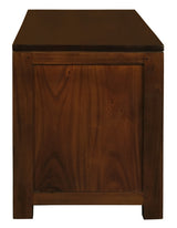 Amsterdam 2 Drawer Entertainment Unit (Mahogany) - Top-Down View