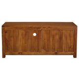 Paris 2 Drawer Entertainment Unit (Light Pecan) - Top-Down View