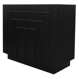 Apollo 2 Drawer Buffet (Black) - Front View