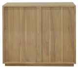 Oscar 2 Door Buffet (Natural) - Top-Down View