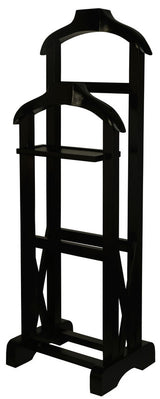 Ezra Double Vallet (Black) - Front View