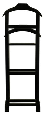 Ezra Double Vallet (Black) - Top-Down View