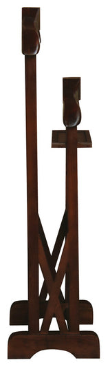 Ezra Double Vallet (Mahogany) - Side View