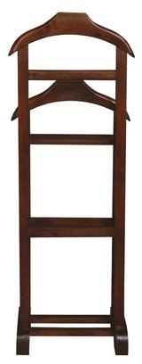 Ezra Double Vallet (Mahogany) - Top-Down View