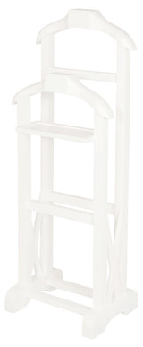 Ezra Double Vallet (White) - Front View