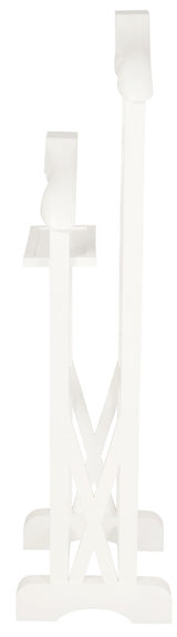 Ezra Double Vallet (White) - Side View