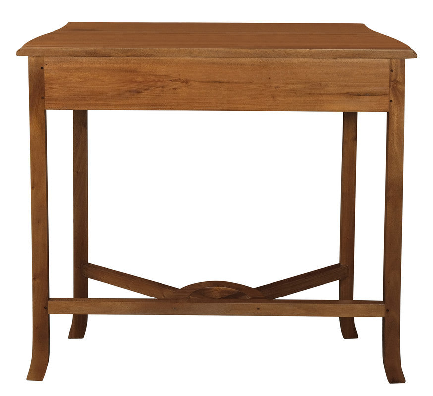 Jepara Carved Sofa Table (Light Pecan)