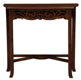 Jepara Carved Sofa Table (Mahogany)