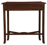 Jepara Carved Sofa Table (Mahogany) - Side View