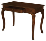 Queen Ann 1 Drawer Sofa Table (Mahogany) - Side View