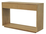 Oscar 2 Drawer Hall Table - Front View