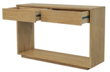 Oscar 2 Drawer Hall Table - Side View