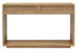Oscar 2 Drawer Hall Table - 45-Degree Angle