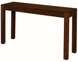 Amsterdam 2 Drawer Sofa Table (Mahogany) - Front View