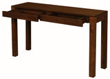 Amsterdam 2 Drawer Sofa Table (Mahogany) - Side View