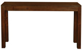 Amsterdam 2 Drawer Sofa Table (Mahogany) - 45-Degree Angle