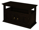 Tasmania 2 Door TV Stand (Chocolate) - Front View