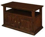 Tasmania 2 Door TV Stand (Mahogany) - Side View