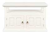 Tasmania 2 Door TV Stand (White)