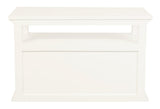 Tasmania 2 Door TV Stand (White)