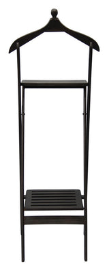 Milly Solid Timber Folded Vallet (Chocolate) - Top-Down View