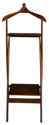 Milly Solid Timber Folded Vallet (Mahogany) - Top-Down View
