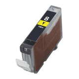 Compatible Premium Ink Cartridges CLI8Y  Yellow Ink - for use in Canon Printers