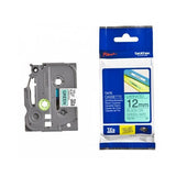 Brother TZe-731 12mm x 8m Black on Green Tape - for use in Brother Printer