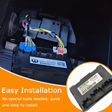 68499620AA 68499620AB/68499620AA Transfer Case Control Module for Dodge Dura AU - Top-Down View