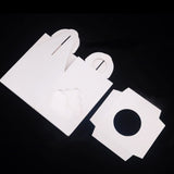White cardboard Cupcake Box 25pcs - Front View