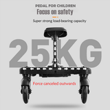 Baby Jogger Glider Board 2 in 1 Kid Stroller Board with Dismountable Seat AU black wheel - Extra Image