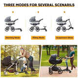 Baby Jogger Glider Board 2 in 1 Kid Stroller Board with Dismountable Seat AU pink wheel - Extra Image