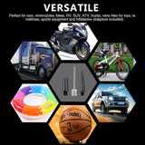 12V 150PSI Car Air Compressor Portable Tyre Deflator Inflator Pump 4WD Car Truck - Side View