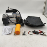 12V 150PSI Car Air Compressor Portable Tyre Deflator Inflator Pump 4WD Car Truck - Close-Up Angle