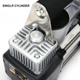 12V 150PSI Car Air Compressor Portable Tyre Deflator Inflator Pump 4WD Car Truck - Close-Up Angle
