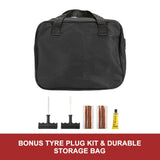 12V 150PSI Car Air Compressor Portable Tyre Deflator Inflator Pump 4WD Car Truck - Low Angle