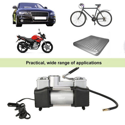 4WD Car Pump Truck 12V 150PSI Car Air Compressor Portable Tyre Deflator Inflator, image 9