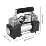 Car Air Compressor 12V 4WD Portable Tyre Inflator Deflator Truck Pump 150PSI