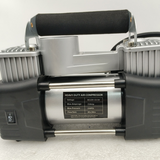 150PSI 12V Car Air Compressor Portable Tyre Deflator Inflator Pump 4WD Car Truck RED CASE - Top-Down View