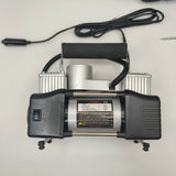 150PSI 12V Car Air Compressor Portable Tyre Deflator Inflator Pump 4WD Car Truck RED CASE - Low Angle