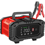 12V 20A/24V 10A Smart Car Battery Charger for Lead Acid LiFePo4 AGM Moto Battery - Top-Down View