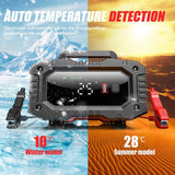 12V 20A/24V 10A Smart Car Battery Charger for Lead Acid LiFePo4 AGM Moto Battery - Rear View