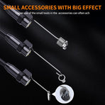 2M 8mm Lens Industrial Endoscope 1080P Digital Borescope Inspection Camera LED Lamp