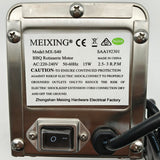 Electric BBQ Rotisserie Motor Spit Stainless Steel BBQ Campfire Motor AU Plug - Front View
