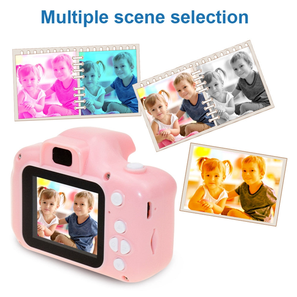 Mini Digital Children Camera Kids Camera 2.0 LCD Toy 32G Card HD