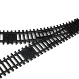 Electric Large Classic Train Set Rail Track Carriages Kids Vehicle Toy Gift - Top-Down View